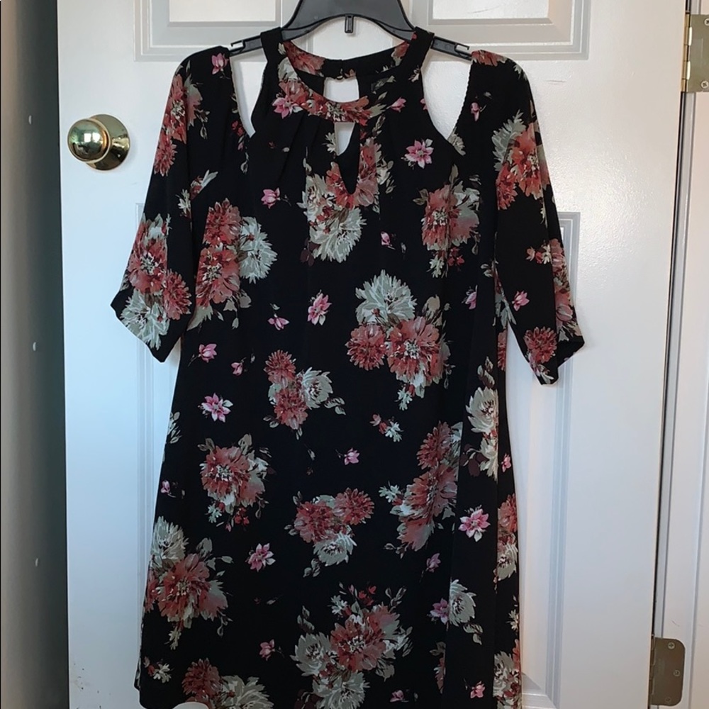 Flowy off the shoulder dress